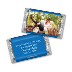 Engagement Party Favor Personalized Hershey's Miniatures Wrappers Full Photo