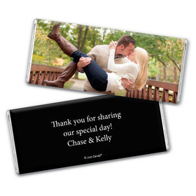 Engagement Party Favor Personalized Chocolate Bar Wrappers Full Photo