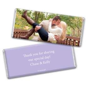 Engagement Party Favor Personalized Chocolate Bar Wrappers Full Photo