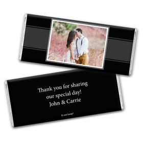 Engagement Party Favor Personalized Chocolate Bar Wrappers Photo