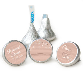 Rehearsal Dinner Personalized Hershey's Kisses Starry Sky Assembled Kisses