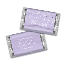 Rehearsal Dinner Personalized Hershey's Miniatures Starry Sky