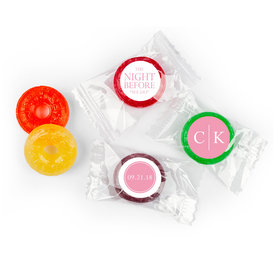 Rehearsal Dinner Personalized LifeSavers 5 Flavor Hard Candy Monograms (300 Pack)
