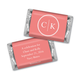 Rehearsal Dinner Personalized Hershey's Miniatures Monograms