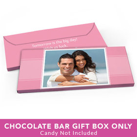Deluxe Personalized Rehearsal Dinner Photo Candy Bar Favor Box