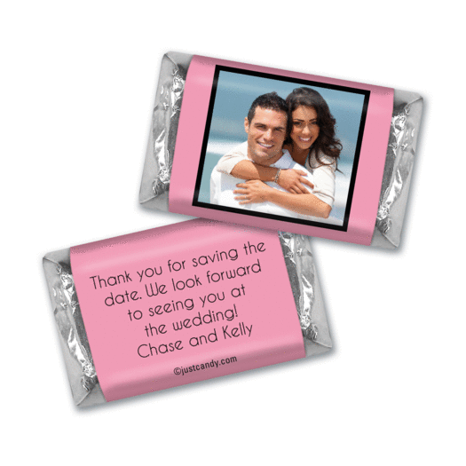 Wedding Save the Date Personalized Hershey's Miniatures