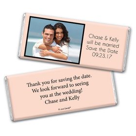 Wedding Save the Date Personalized Chocolate Bar