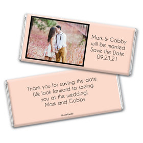 Wedding Save the Date Personalized Chocolate Bar Wrappers