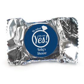 Bridal Shower Favor Personalized York Peppermint Patties She Said Yes! Ring