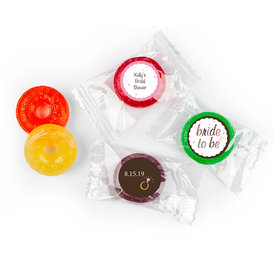 Bridal Shower Favor Personalized Life Savers 5 Flavor Hard Candy Colored Bride to Be