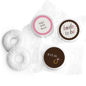 Bridal Shower Favor Personalized Life Savers Mints Colored Bride to Be