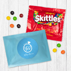 Personalized Bridal Shower She Said Yes Skittles