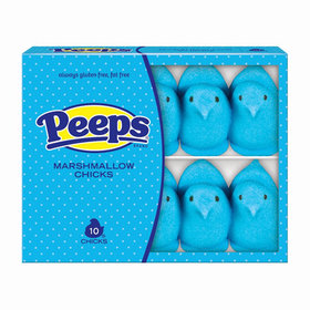 Marshmallow PEEPS Blue Chicks - 10 pack