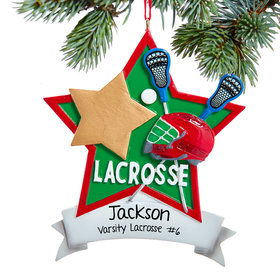 Lacrosse Ornament