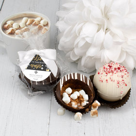 Personalized Business Hot Chocolate Bomb - Sparkle