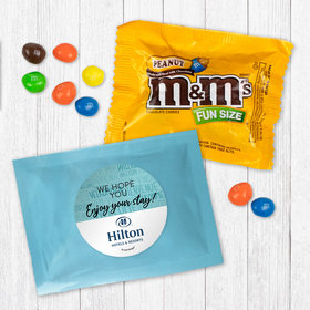 Personalized Promotional Enjoy Your Stay! Peanut M&Ms
