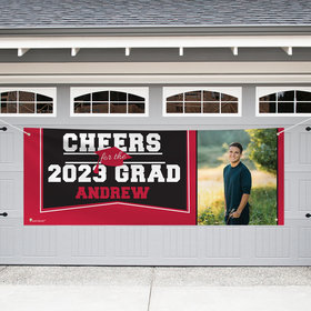 Personalized Graduation Giant Banner - Cheers Grad