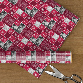 Personalized Do Not Open Until Christmas Wrapping Paper