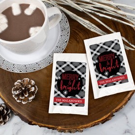 Personalized Christmas Hot Cocoa - Merry and Bright