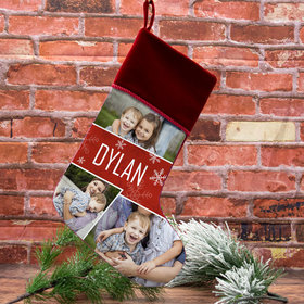 Personalized Stocking Photo Collage