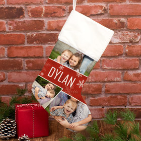 Personalized Stocking Photo Collage