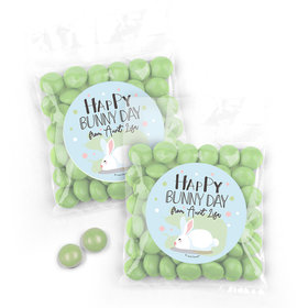 Personalized Easter Candy Bag with JC Milk Chocolate Minis Happy Bunny Day