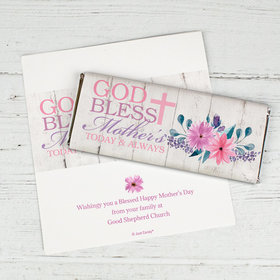 Personalized Mother's Day God Bless Mothers It's Crunch Time Chocolate Bar Wrappers Only