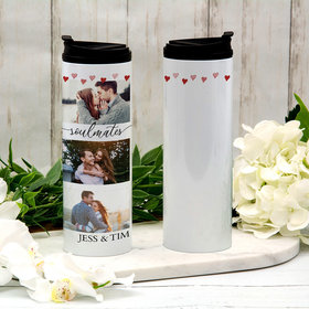 Personalized Soulmates Stainless Steel Thermal Tumbler (16oz)