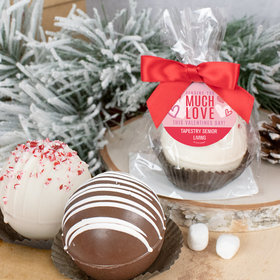 Personalized Valentine's Day Hot Chocolate Bomb - Sending Much Love