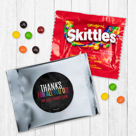 Personalized Business Colorful Thanks Skittles