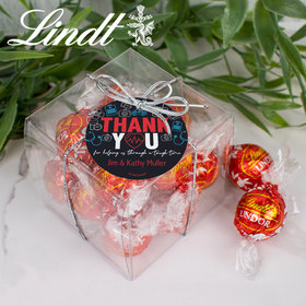 Personalized Nurse Appreciation Medical Thanks Lindor Truffles by Lindt Cube Gift