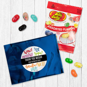 Personalized Thank You - Excellent Jelly Belly Assorted Jelly Beans