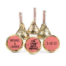 Personalized Wedding Eat-Drink-Married Hershey's Kisses