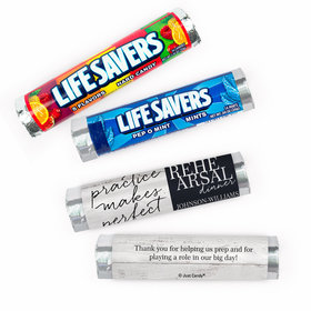 Personalized Practice Perfect Lifesavers Rolls (20 Rolls)