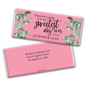 Personalized Rehearsal Sweetest Day Ever Chocolate Bar