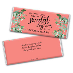 Personalized Rehearsal Sweetest Day Ever Chocolate Bar
