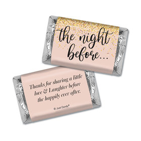 Personalized Night Before Wedding Hershey's Miniatures
