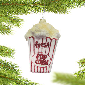 Movie Theater Buttered Popcorn Ornament