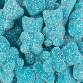 Blue Blueberry Sugar Coated Gummy Bears