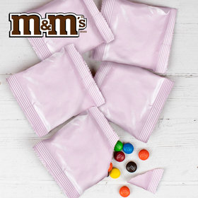 M&Ms Milk Chocolate Candies - Pink Treat Pack
