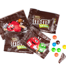 M&Ms Milk Chocolate Candies - Fun Size Treat Packs