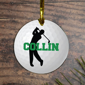 Golf M Ornament