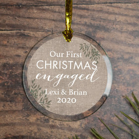 First Engaged Ornament