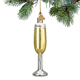 Champagne Flute Ornament