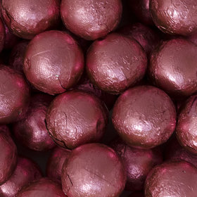 Pink Caramel Filled Foil Balls