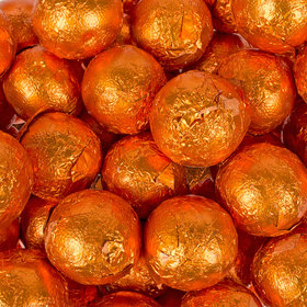 Orange Caramel Filled Foil Balls