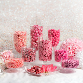 Pink Premium Candy Buffet