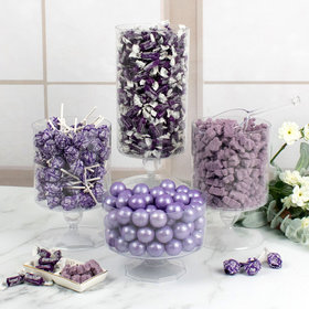 Purple Value Size Candy Buffet