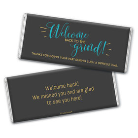 Personalized Back to the Grind Chocolate Bar & Wrapper