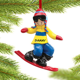 Snowboarder Boy Ornament